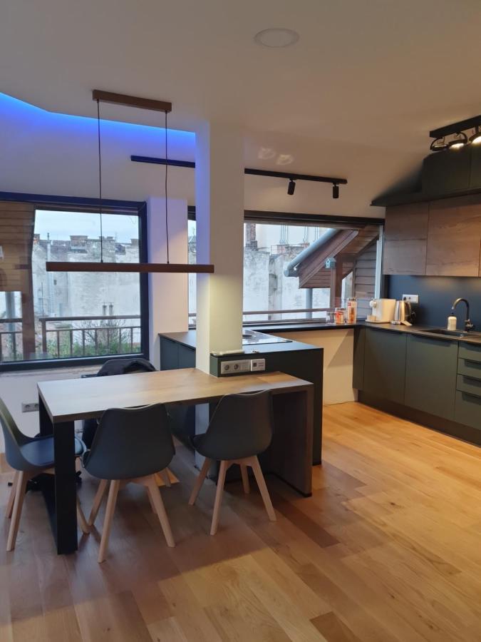 Modern Top Floor Loft With Balcony Budapeszt Zewnętrze zdjęcie