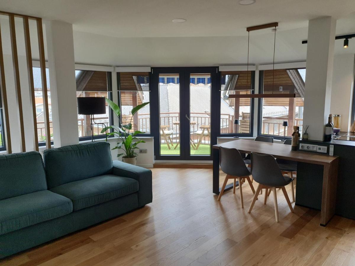 Modern Top Floor Loft With Balcony Budapeszt Zewnętrze zdjęcie