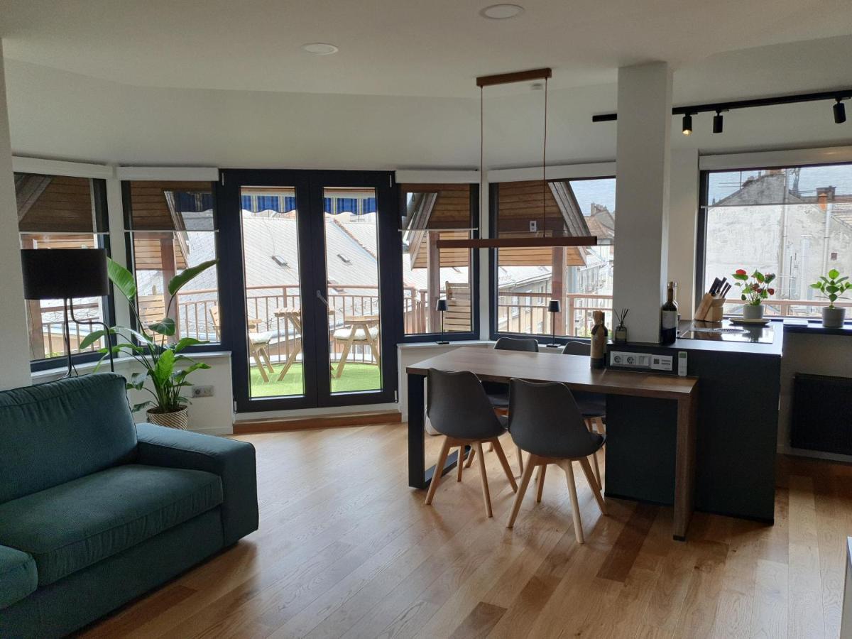 Modern Top Floor Loft With Balcony Budapeszt Zewnętrze zdjęcie