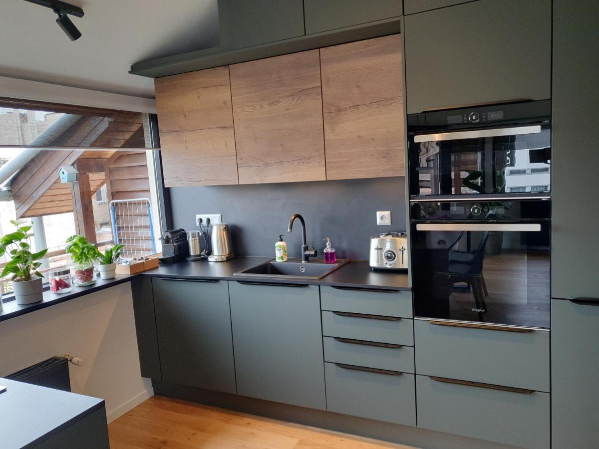 Modern Top Floor Loft With Balcony Budapeszt Zewnętrze zdjęcie